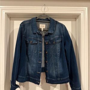 Jessica Simpson Dark Blue Jean Jacket